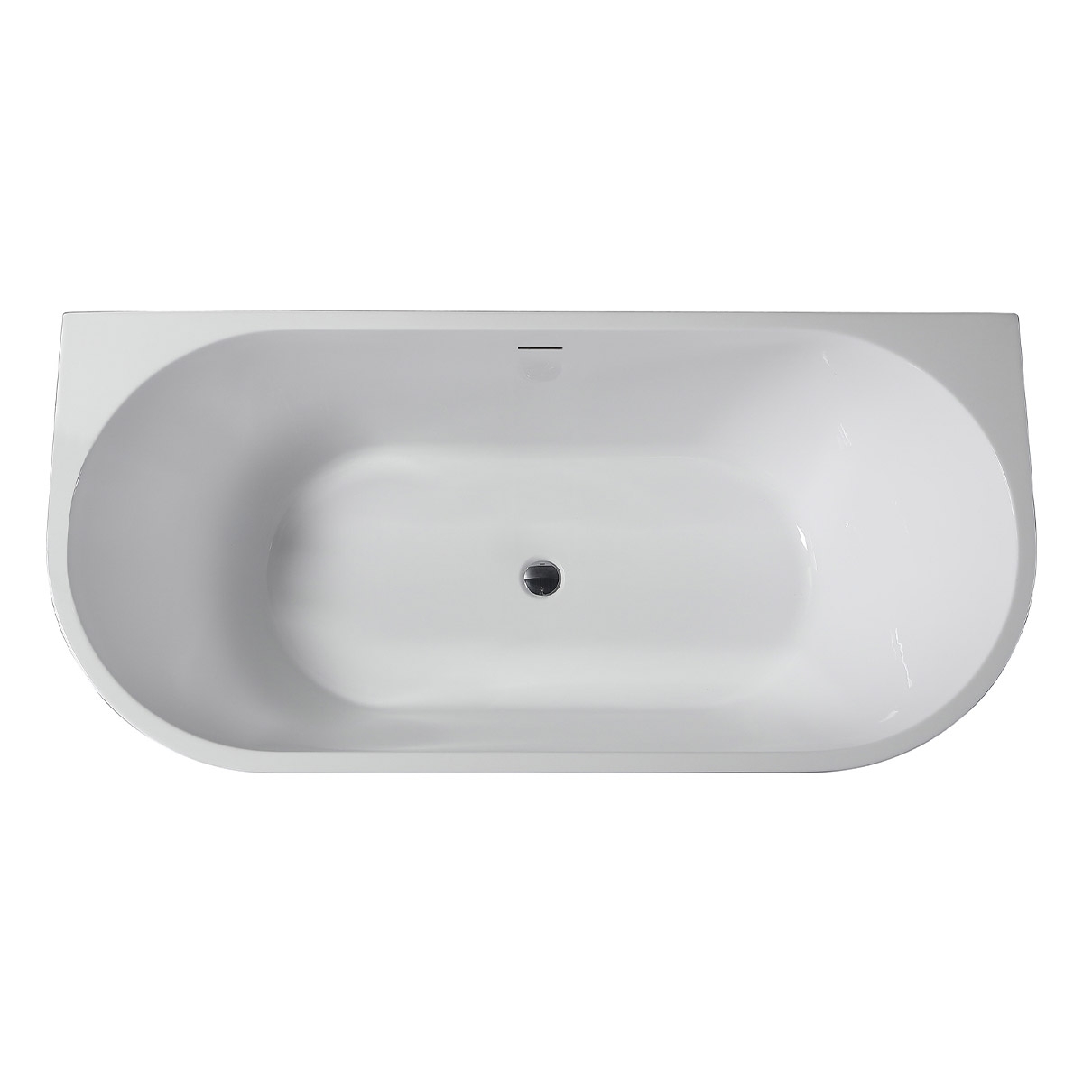 Hagser Ilsa vasca da bagno freestanding 150x70 cm ovale bianco HGR80000012