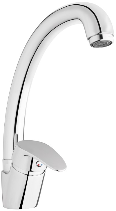 Invena Ava New rubinetto da cucina verticale cromo BZ-06-L01