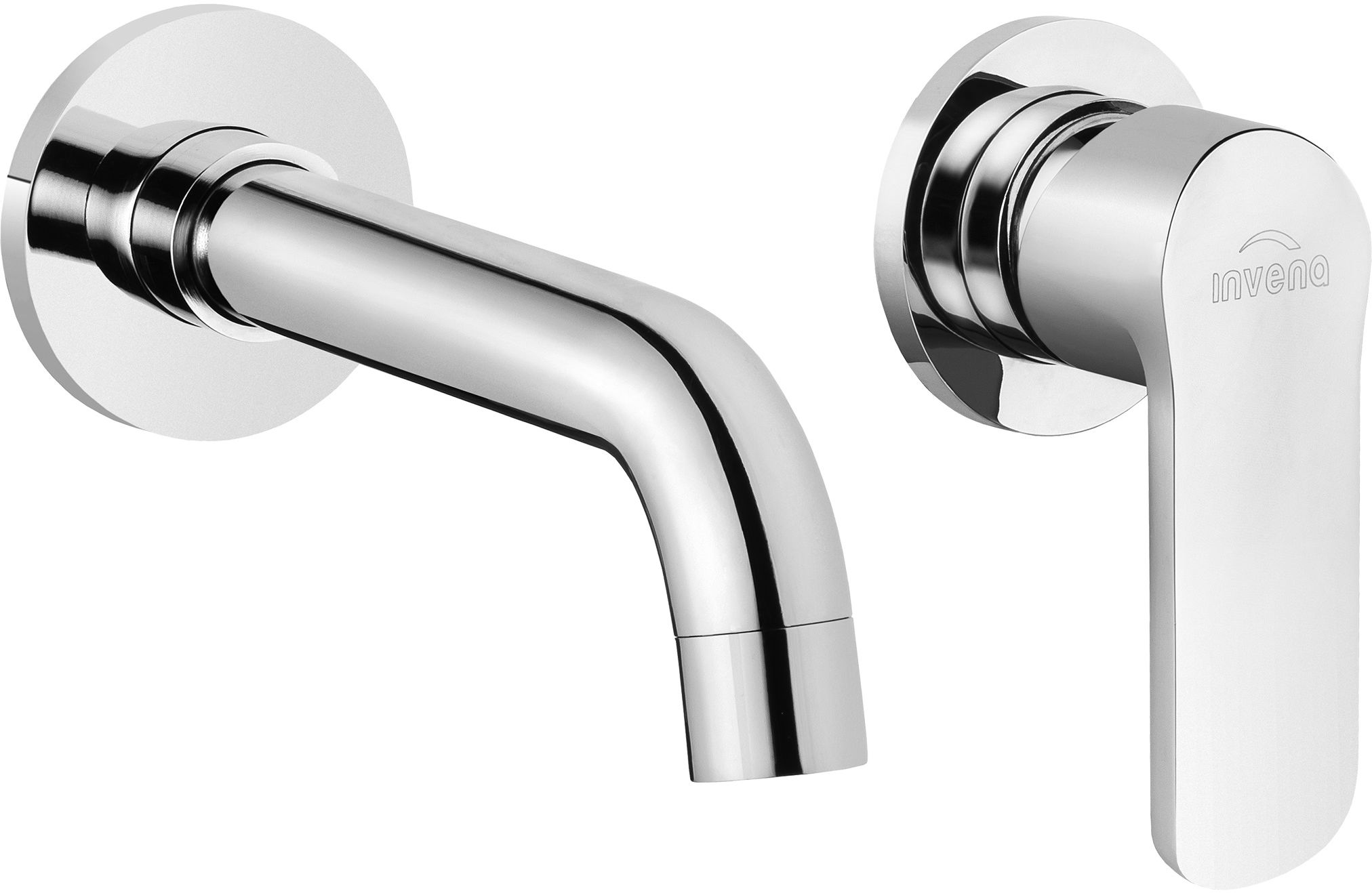 Invena Siros rubinetto per lavabo da incasso cromo BP-90-U01
