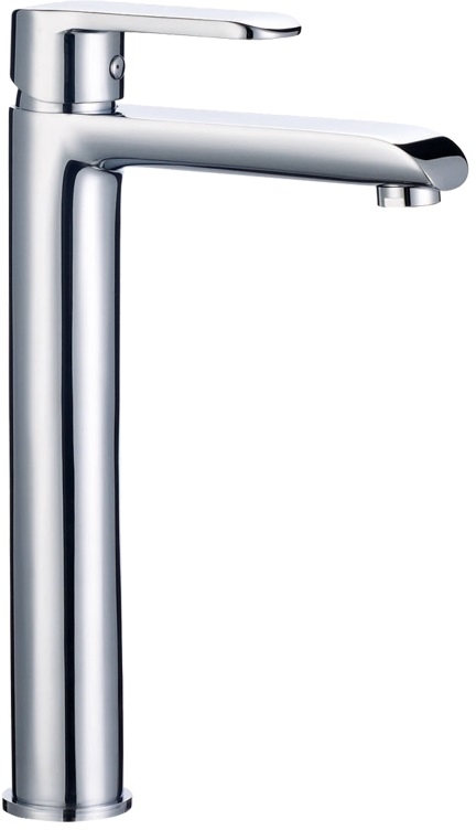 Invena Siros rubinetto per lavabo verticale cromo BU-90-W01