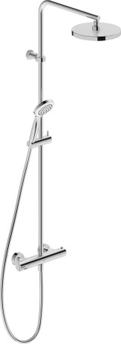 Duravit B.2 set doccia a parete con termostato con soffione cromo B24280008010