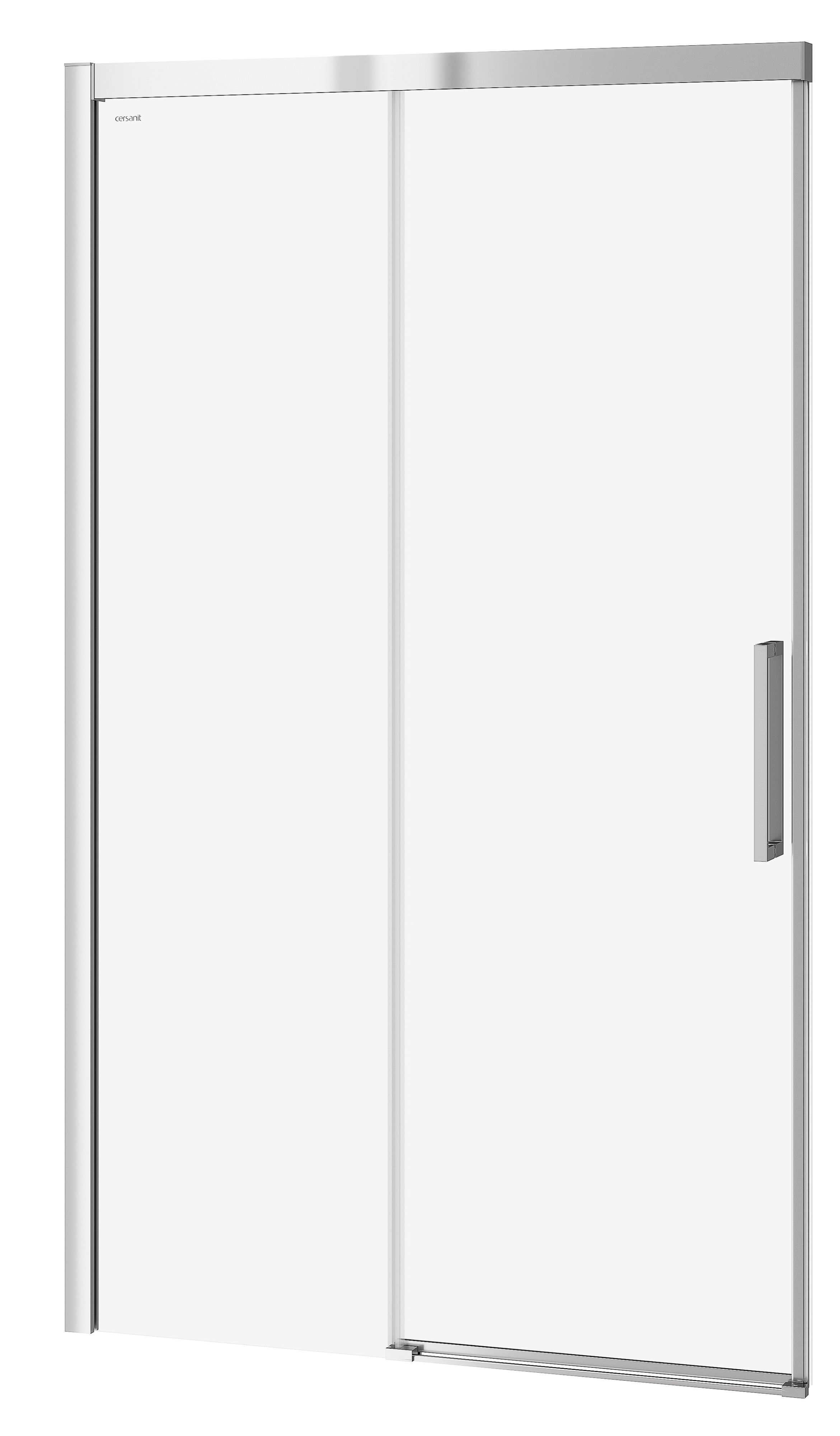 Cersanit Crea porta doccia 120 cm scorrevole cromo lucida/vetro trasparente S159-007