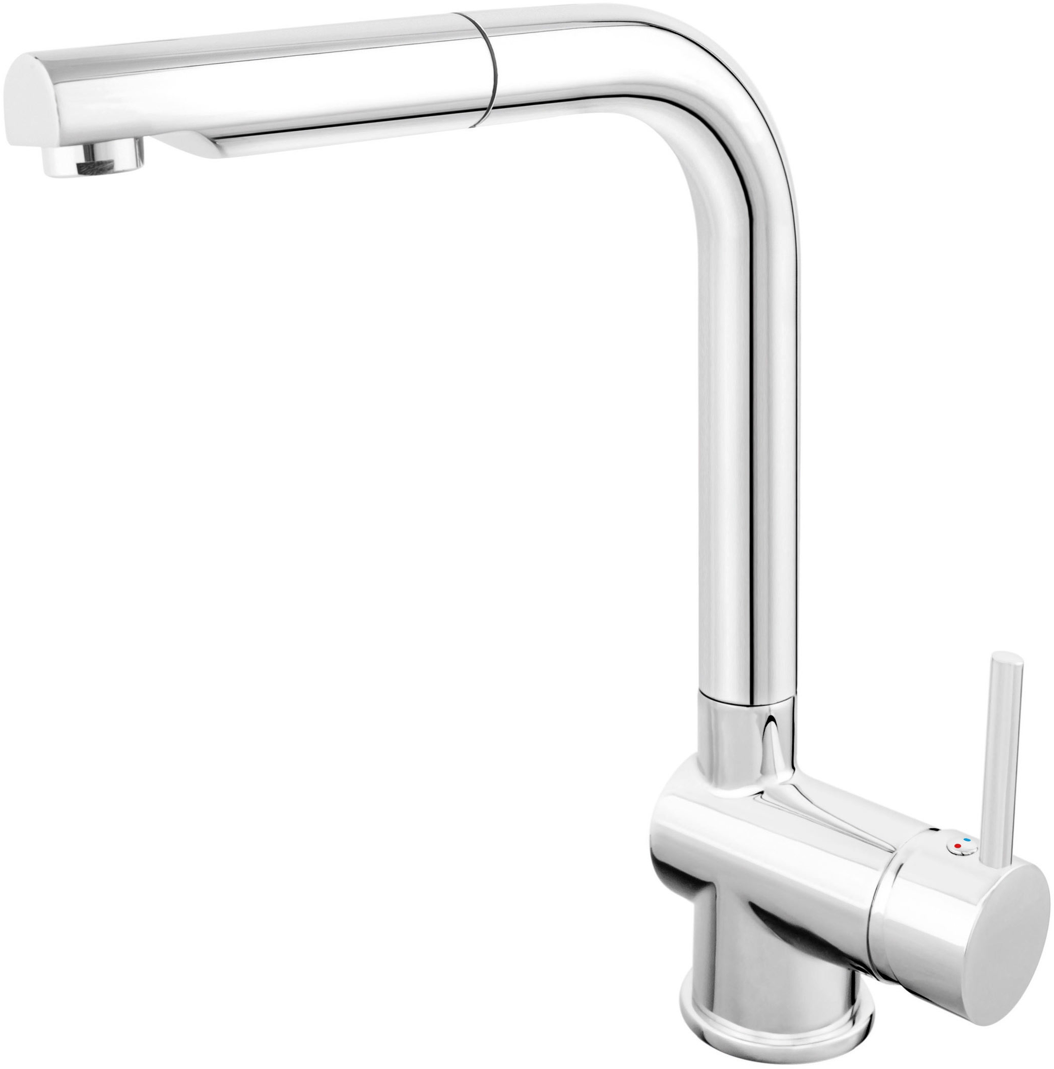 Ferro Toledo rubinetto da cucina verticale cromo BTD4PO