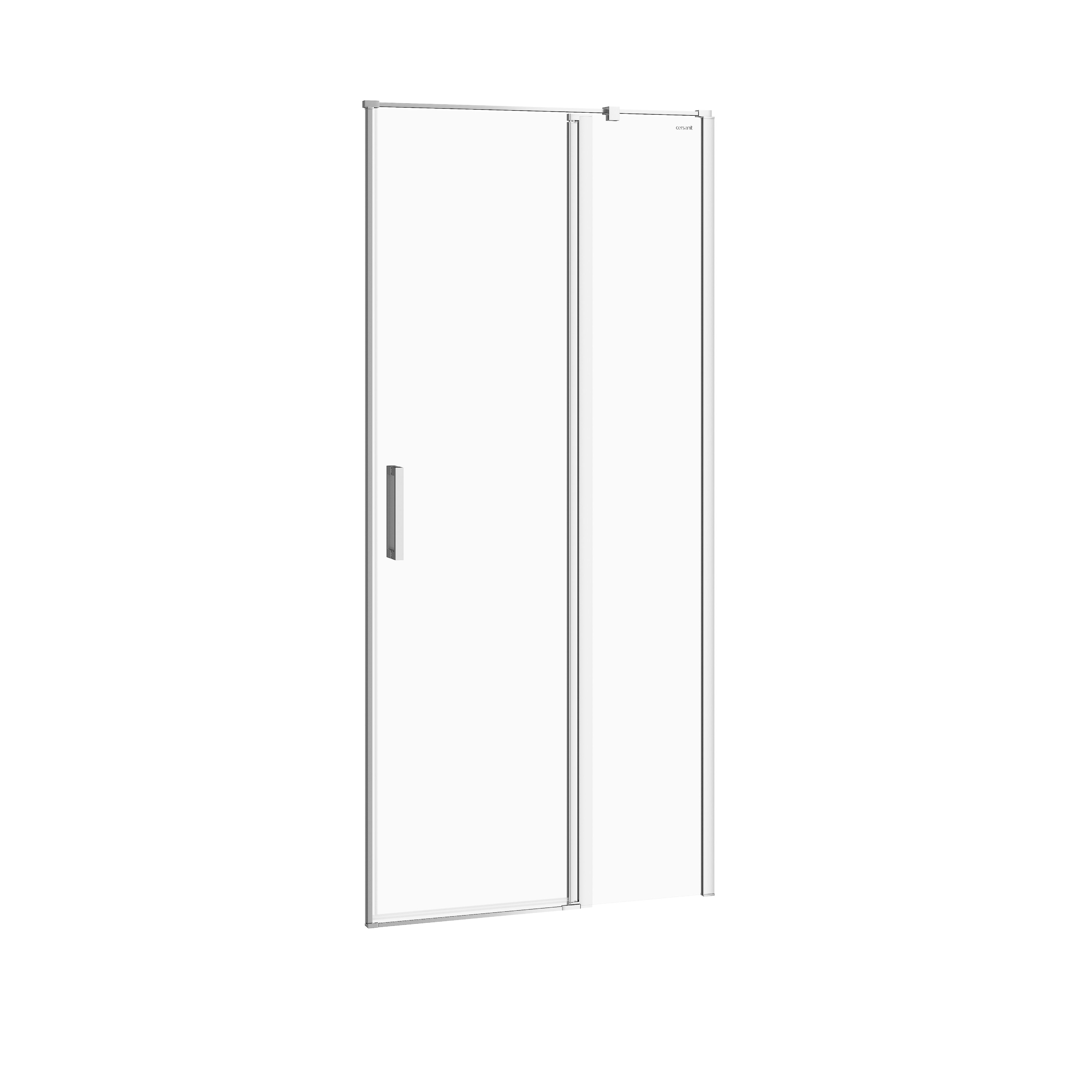 Cersanit Moduo porta doccia 90 cm a battente cromo lucida/vetro trasparente S162-006