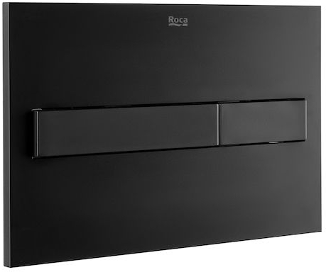 Roca PL7 placca di comando per WC nero A890188206