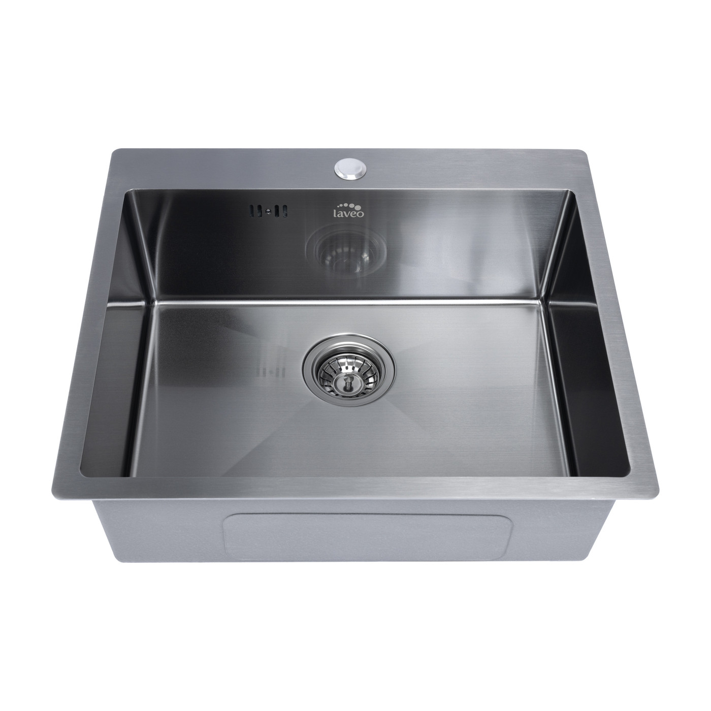 Laveo Marmara lavello in acciaio 59x51 cm SAM510T