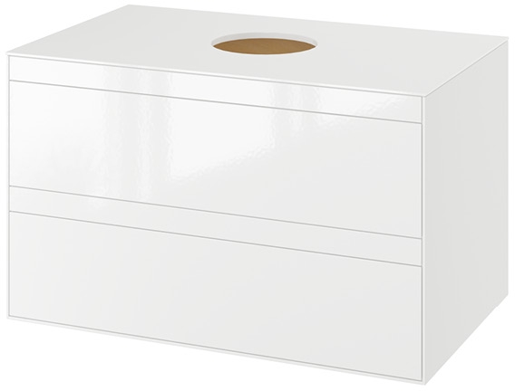 Excellent Finli armadietto 80x50x48.7 cm sottolavabo sospeso bianco MLEX.1102.800.WHWH
