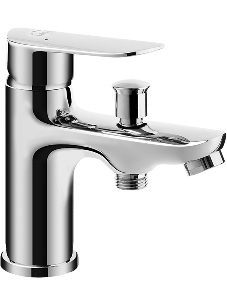 Laveo Appia rubinetto per vasca e doccia bordo vasca cromo BLP01JD
