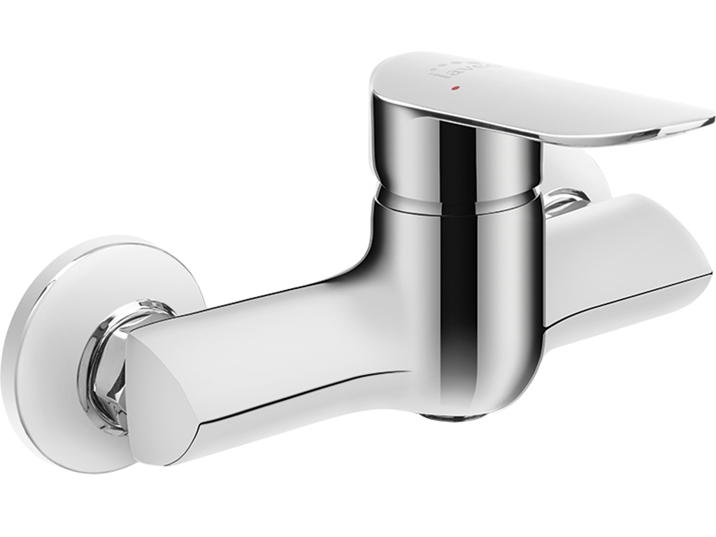 Laveo Appia rubinetto per doccia a parete cromo BLP040D