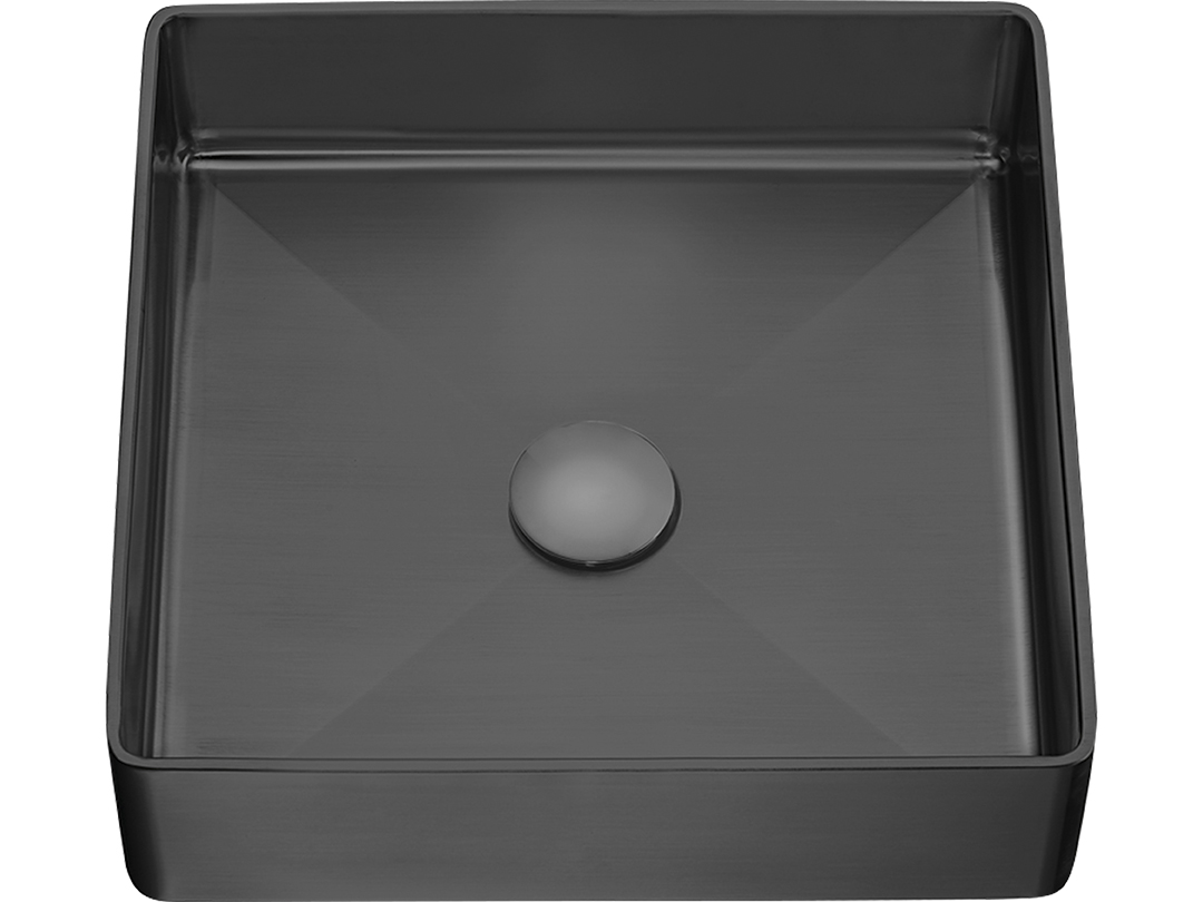 Laveo Pola lavabo 36x36 cm quadrata da appoggio VUP722S