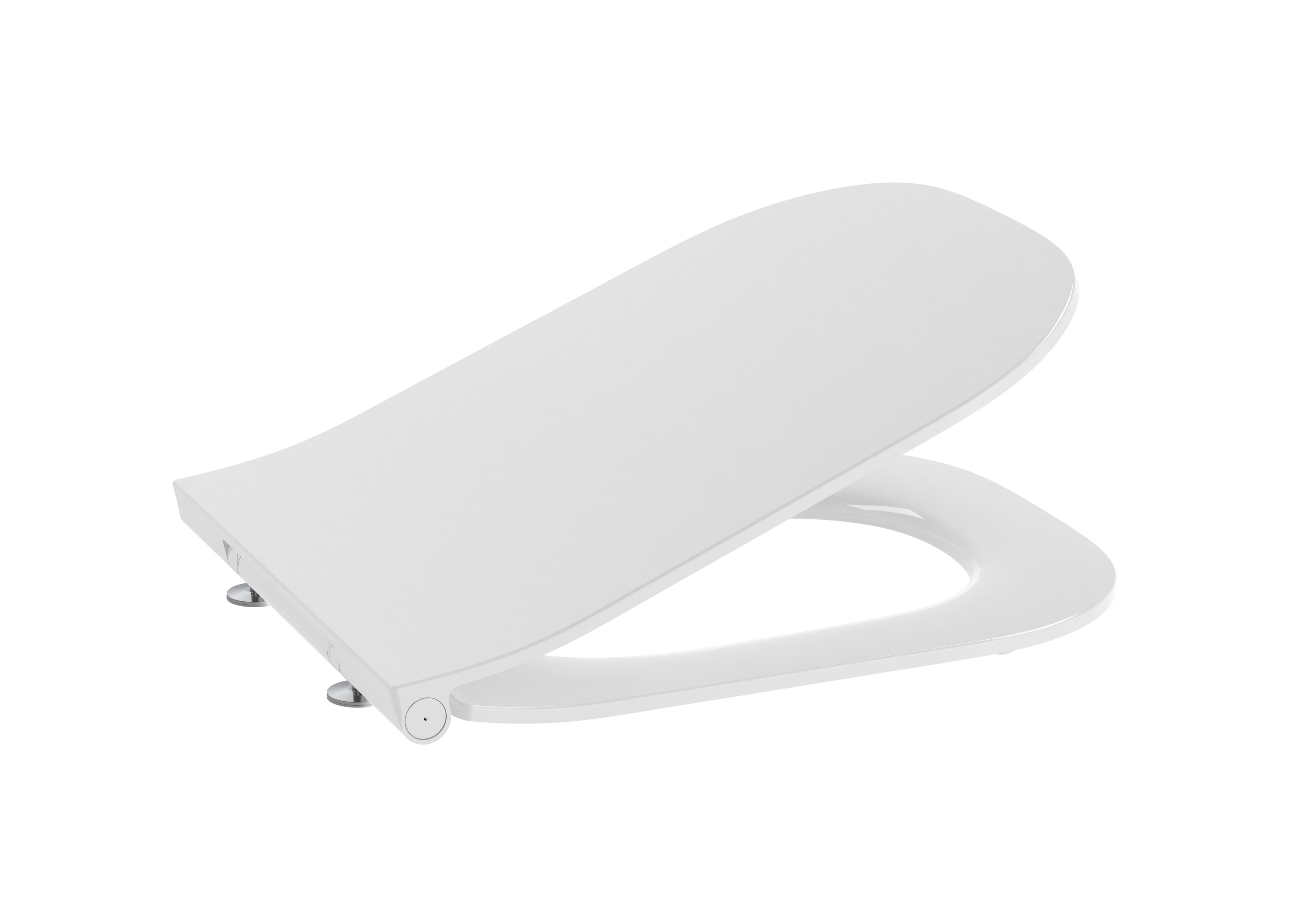 Roca Gap Square copriwater a discesa lenta bianco A801472003