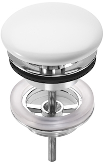 Roca Aqua tappo per lavabo bianco A50640390C