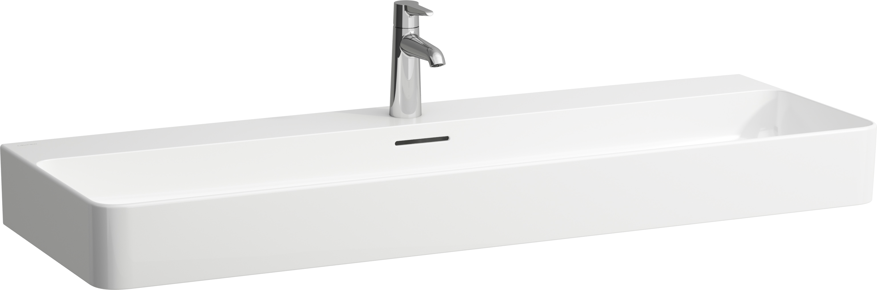 Laufen Val lavabo 120x42 cm rettangolare a parete bianco H8102890001041