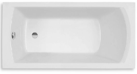 Roca Linea Slim vasca da bagno rettangolare 170x75 cm bianco A248546000