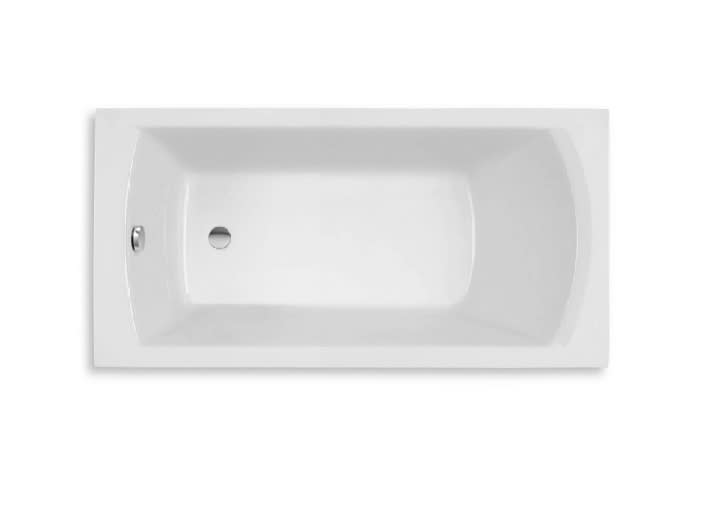 Roca Linea Slim vasca da bagno rettangolare 180x80 cm bianco A248544000