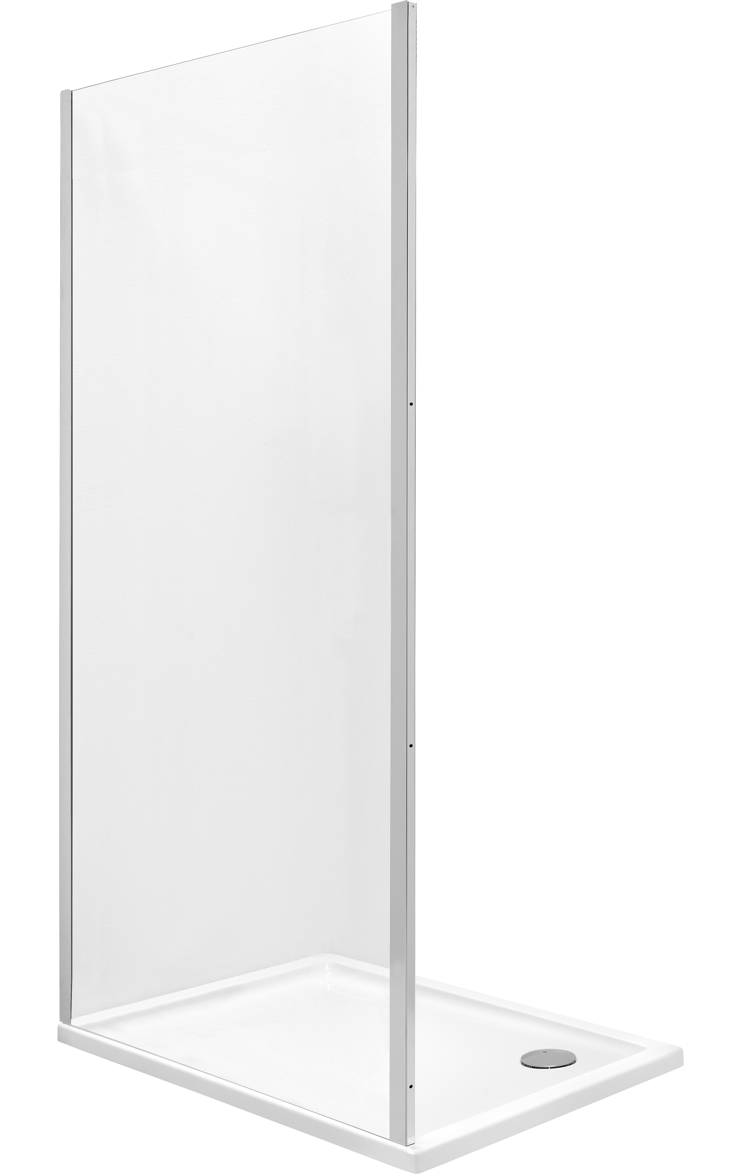 Roca Town-N parete doccia 70 cm cromo lucida/vetro trasparente AMP2307012M