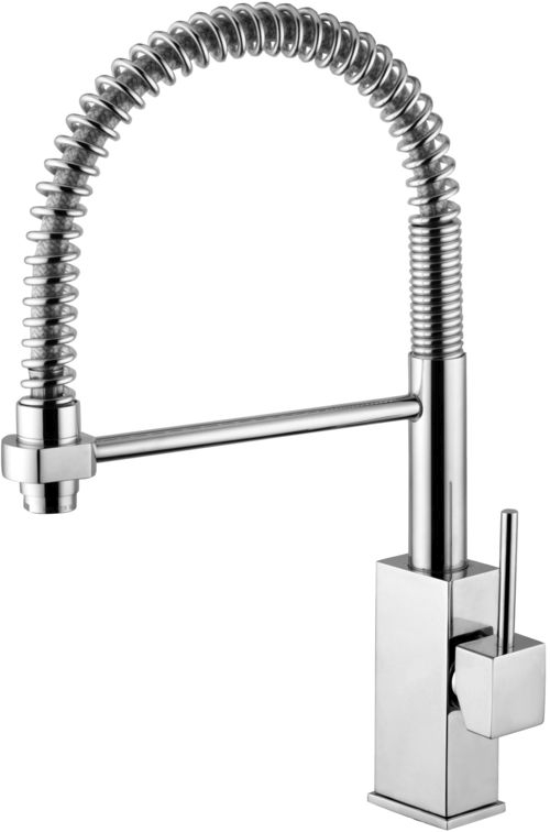 Paffoni Level rubinetto da cucina verticale cromo LEA176CR