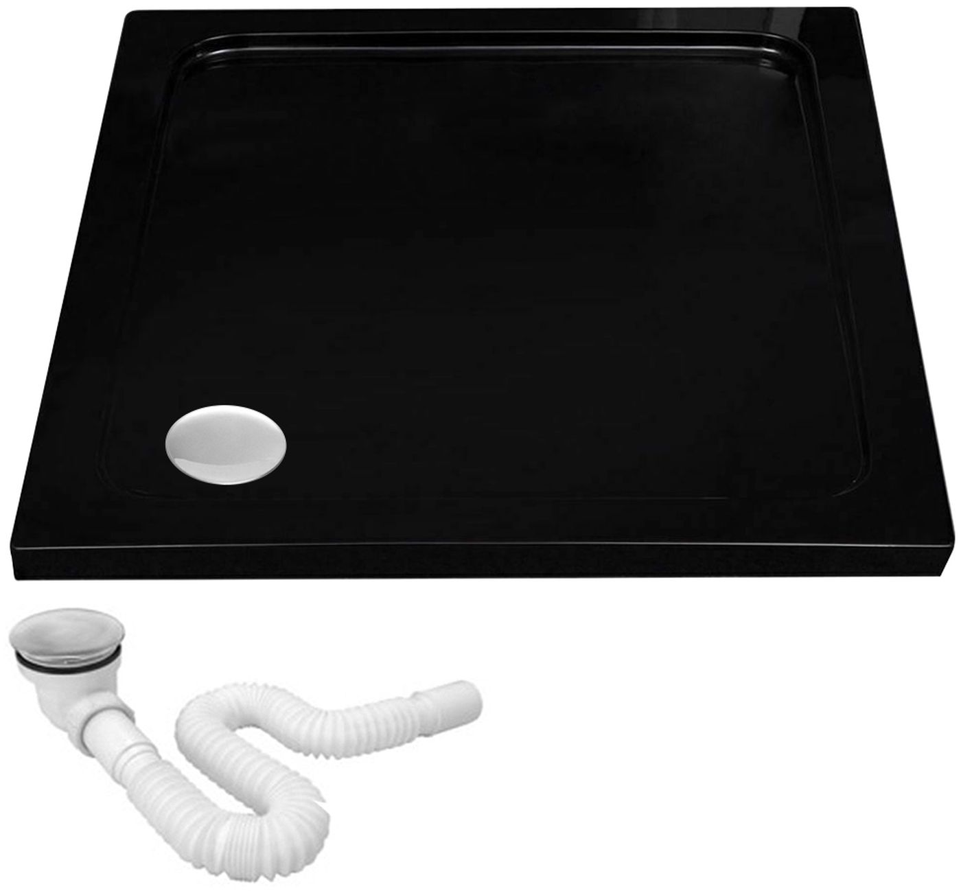 Rea Savoy piatto doccia quadrato 80x80 cm nero REA-K4804