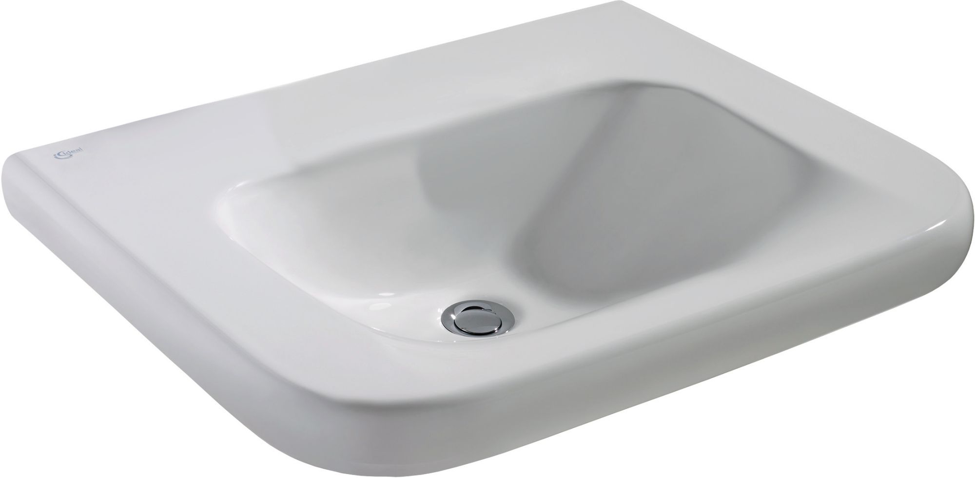 Ideal Standard Contour 21 lavabo 60x55.5 cm rettangolare a parete per disabili bianco E512201