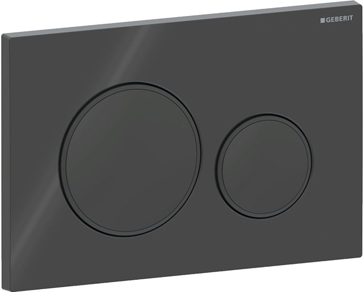 Geberit Sigma placca di comando per WC nero 115.882.16.1