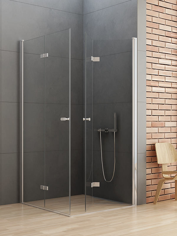 New Trendy New Soleo box doccia 100x70 cm rettangolare cromo lucida/vetro trasparente D-0147A/D-0154A