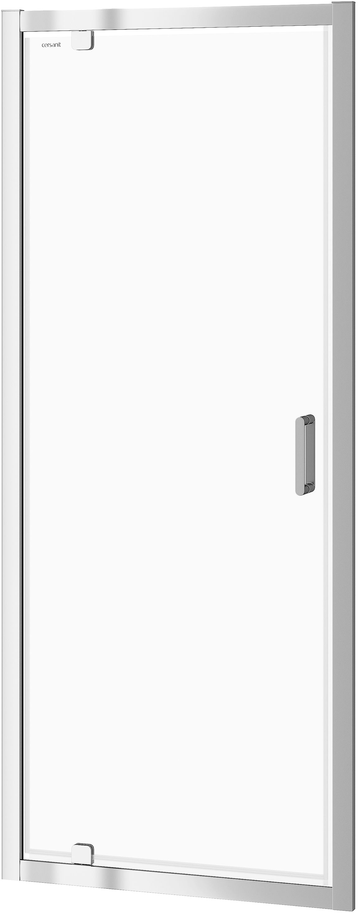 Cersanit Arteco porta doccia 80 cm a battente cromo lucida/vetro trasparente S157-007