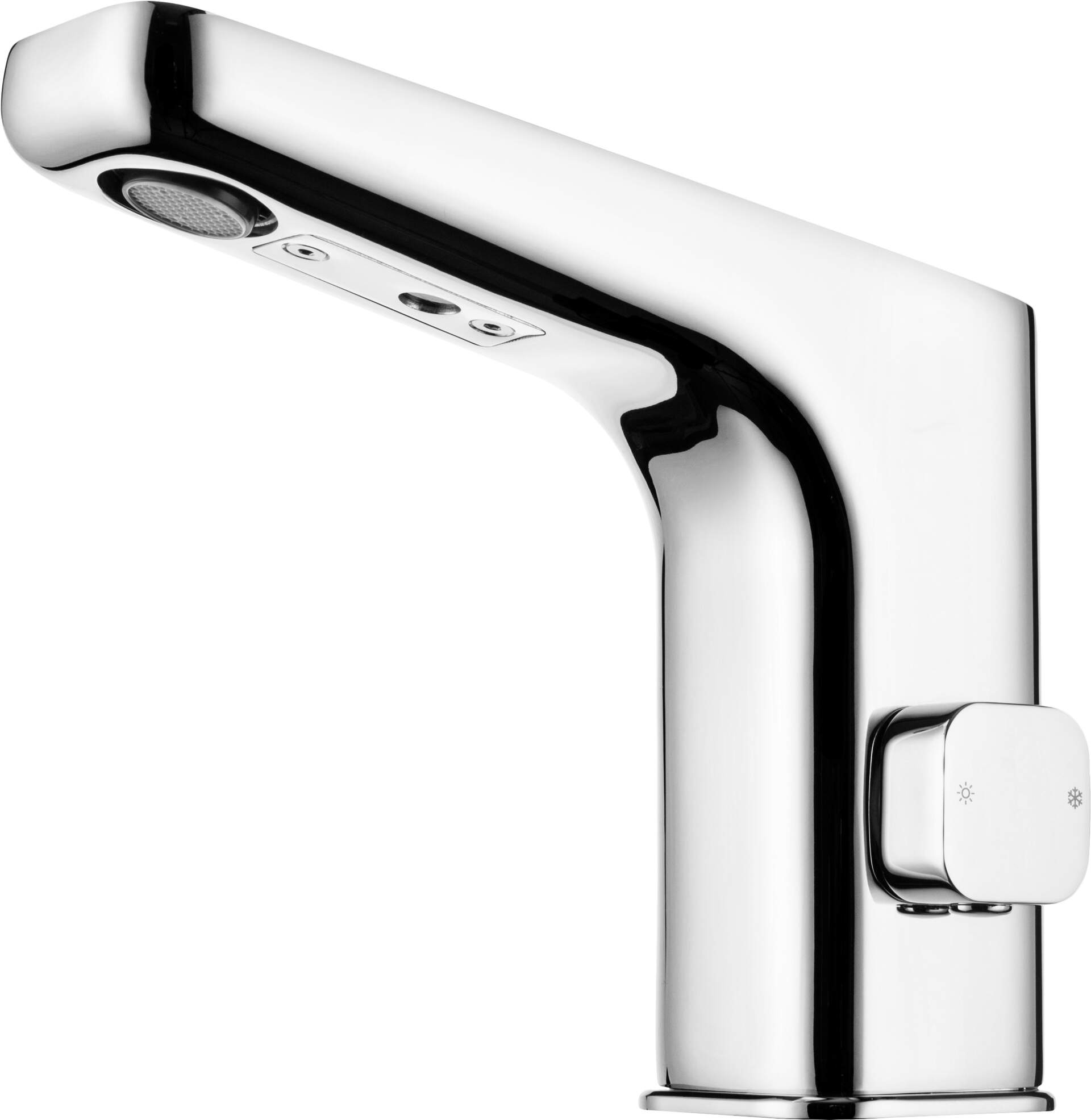 Deante Hiacynt rubinetto per lavabo verticale elettronico cromo BQH_029V