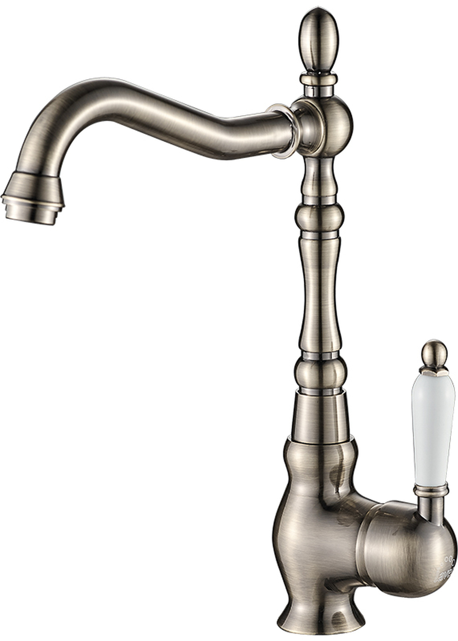 Laveo Evora rubinetto da cucina verticale ottone BAE565D