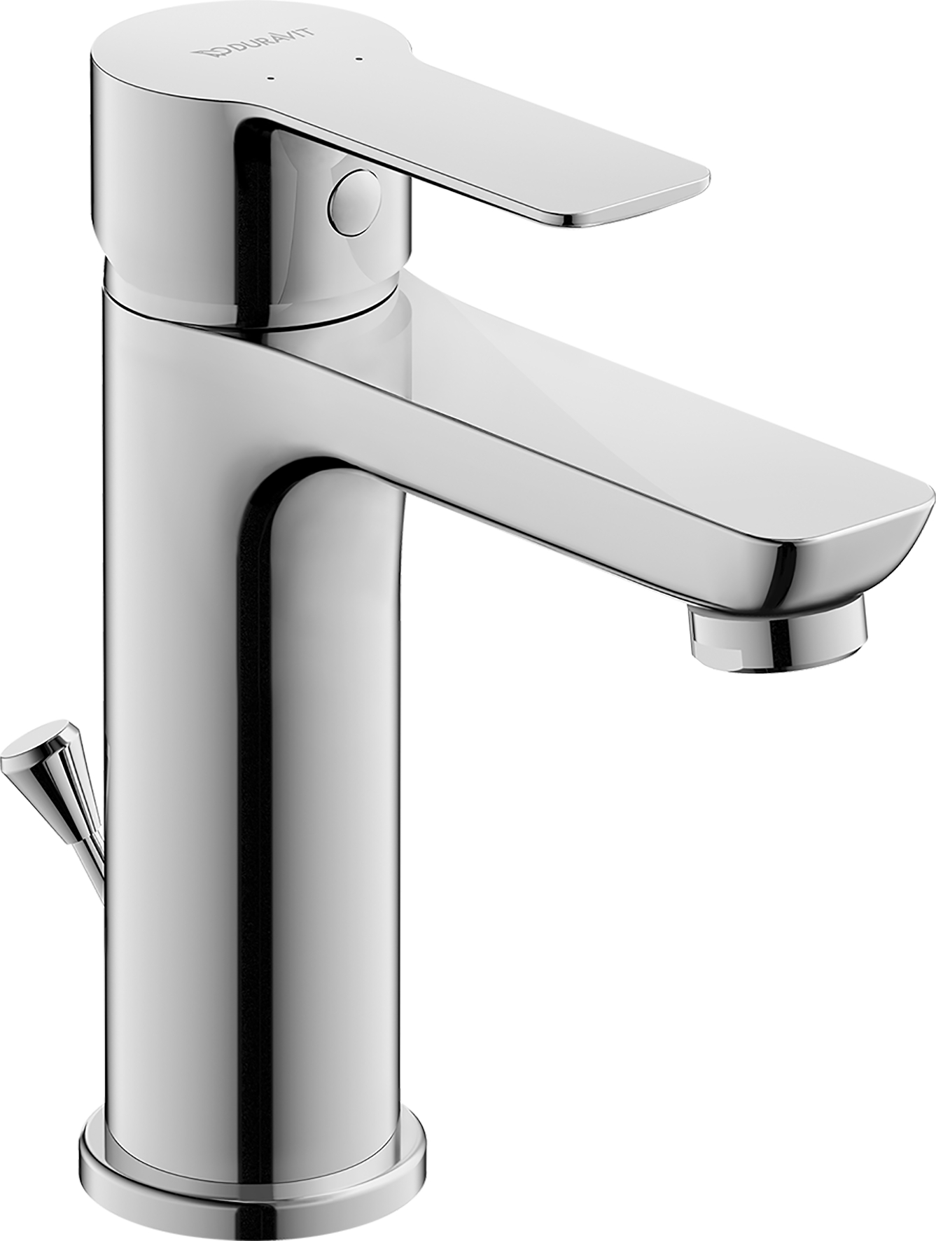 Duravit A.1 rubinetto per lavabo verticale cromo A11020001010