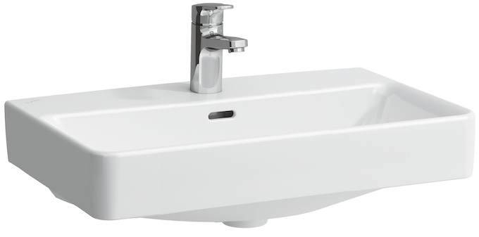 Laufen Pro S lavabo 60x38 cm rettangolare a parete-da appoggio bianco H8179594001041