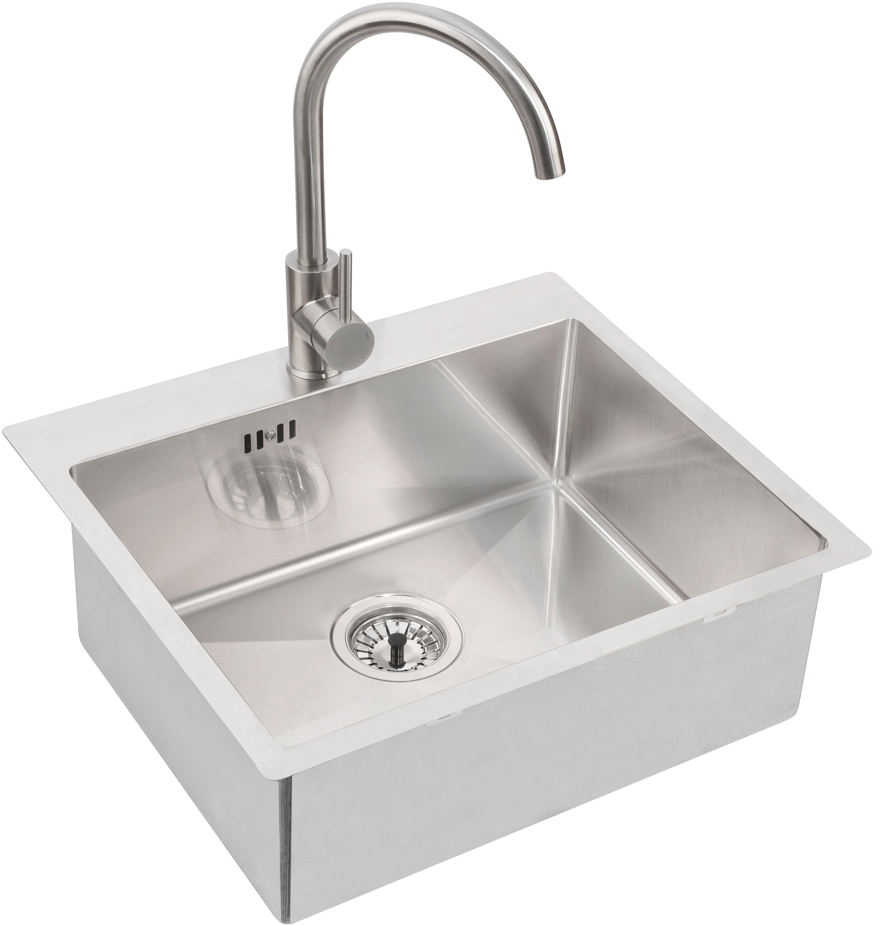 Genesis Concept lavello in acciaio 55x48 cm acciaio 1124382