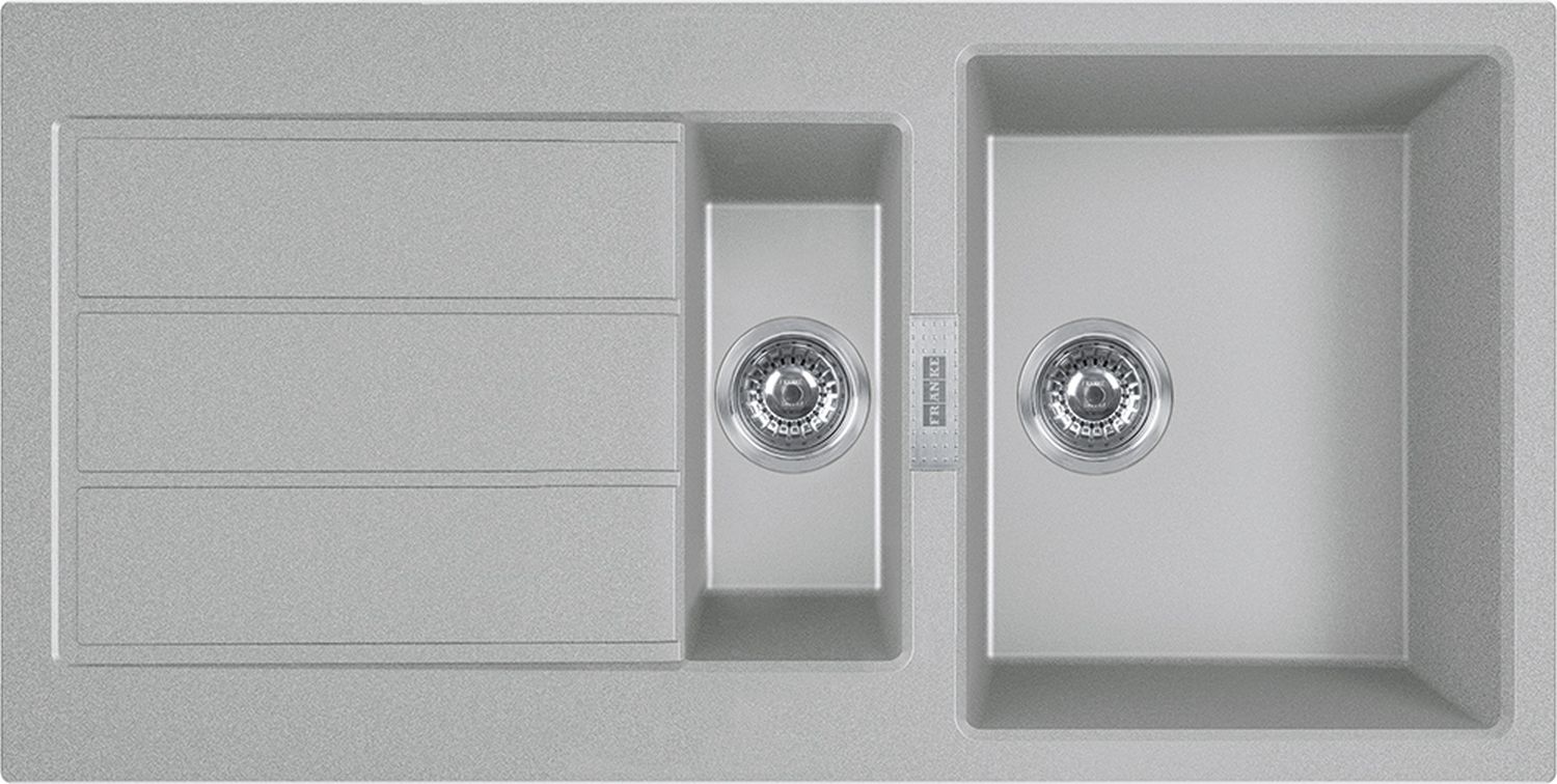 Franke Sirius 2.0 lavello tectonite 100x50 cm grigio/grafite/inox 143.0618.682