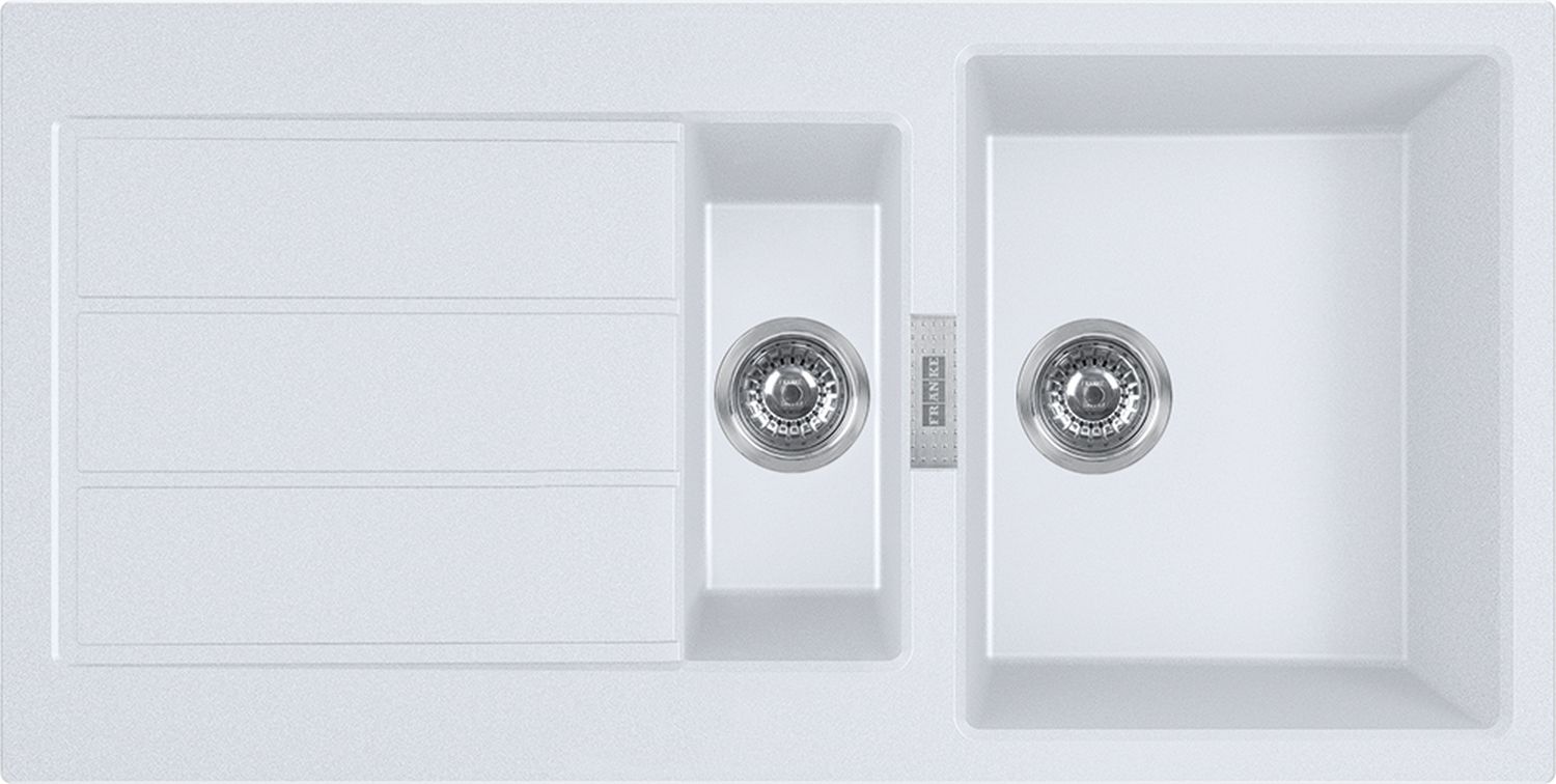 Franke Sirius 2.0 lavello tectonite 100x50 cm bianco 143.0618.670