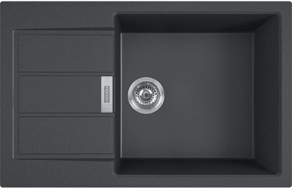 Franke Sirius 2.0 lavello tectonite 78x50 cm grigio/grafite/inox 143.0618.577