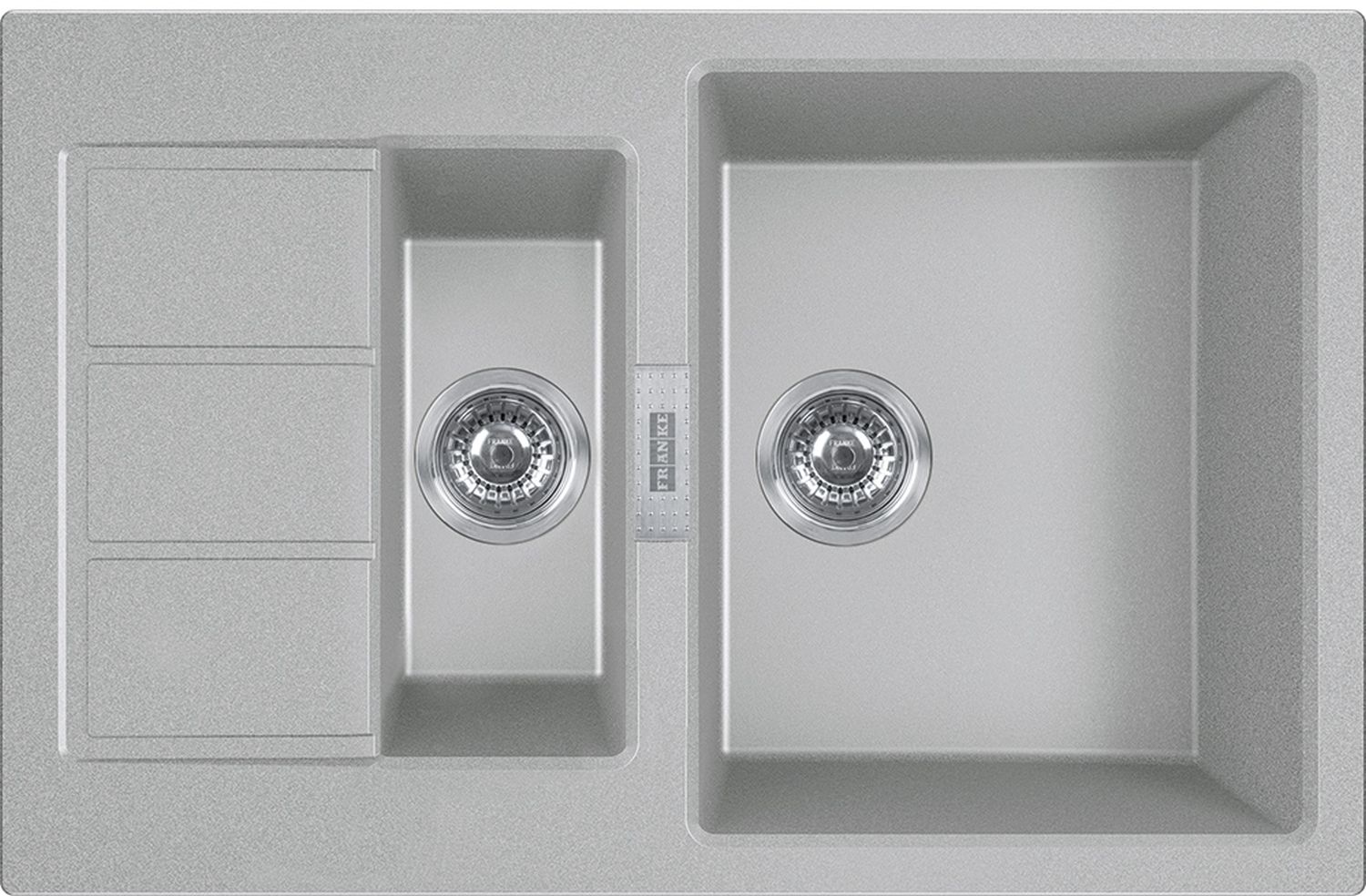 Franke Sirius 2.0 lavello tectonite 78x50 cm grigio/grafite/inox 143.0618.684