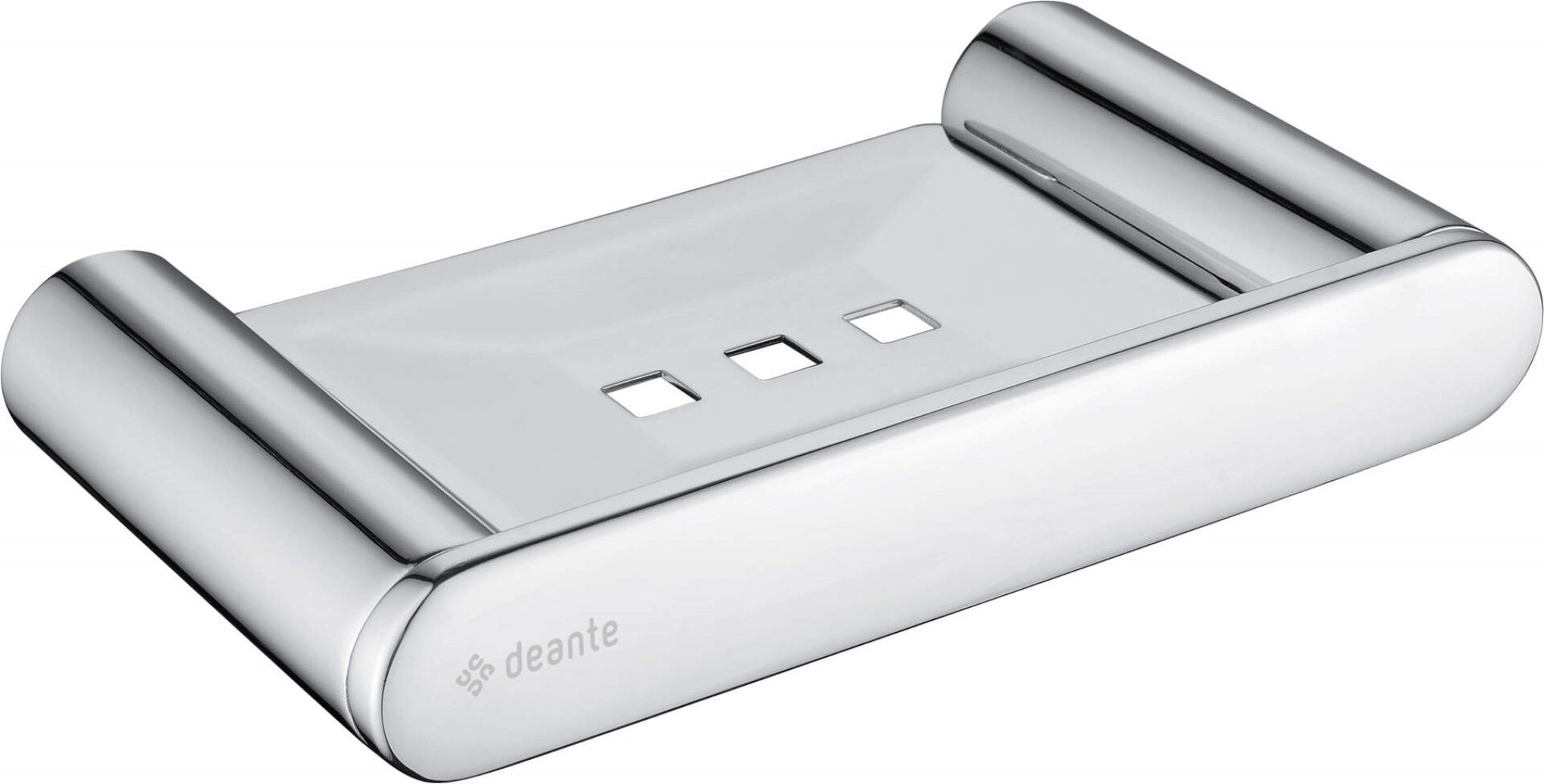 Deante Round portasapone a parete cromo ADR_0411