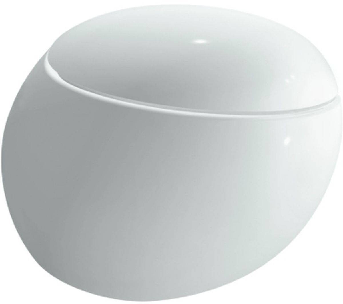 Laufen Alessi One vaso wc sospeso senza brida bianco lucida H8209714000001
