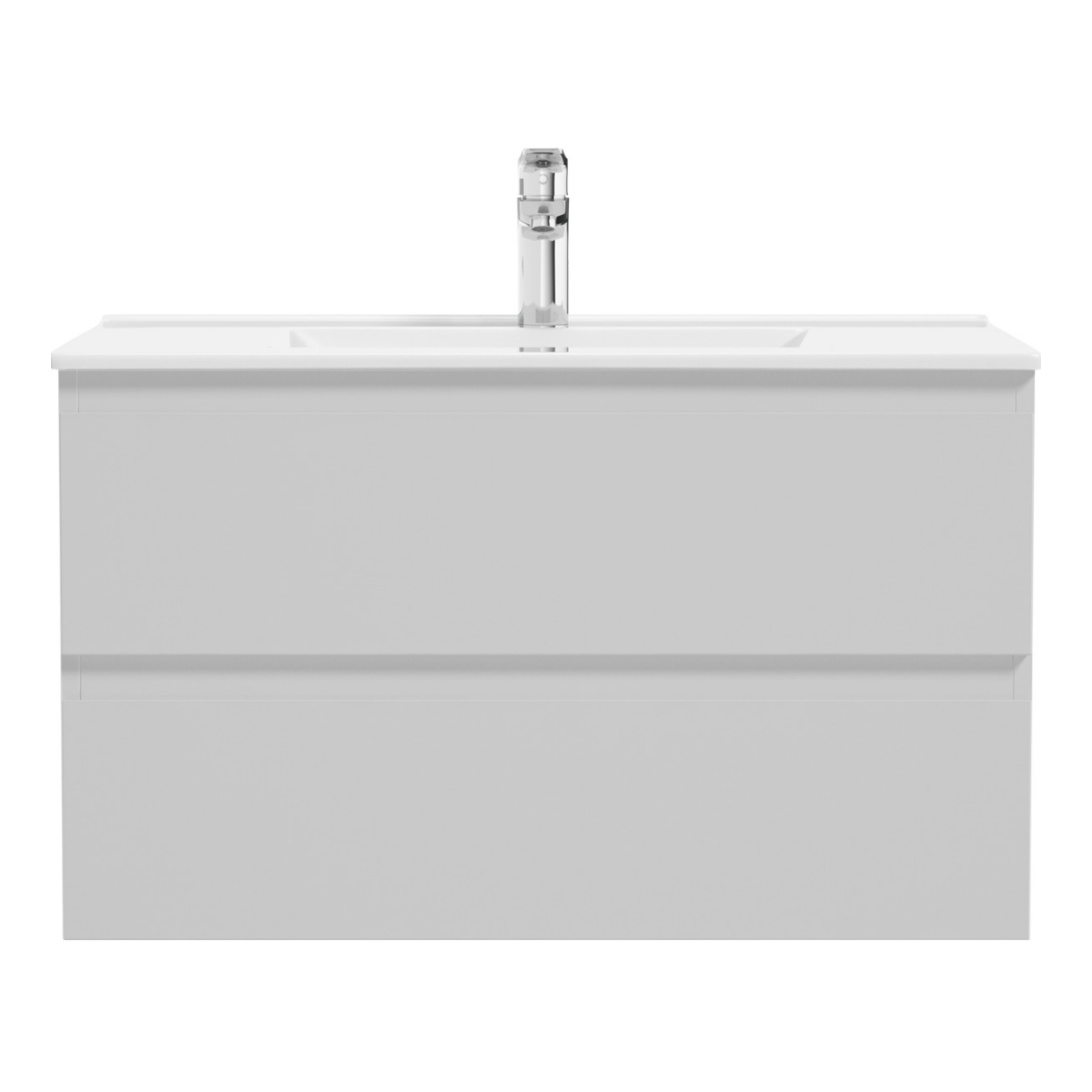 Set armadietto Oltens Vernal 60000700, lavabo Oltens Vernal 41205000