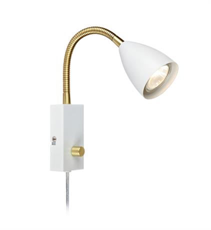 Markslöjd Ciro lampada da parete 1x7 W bianco 106588