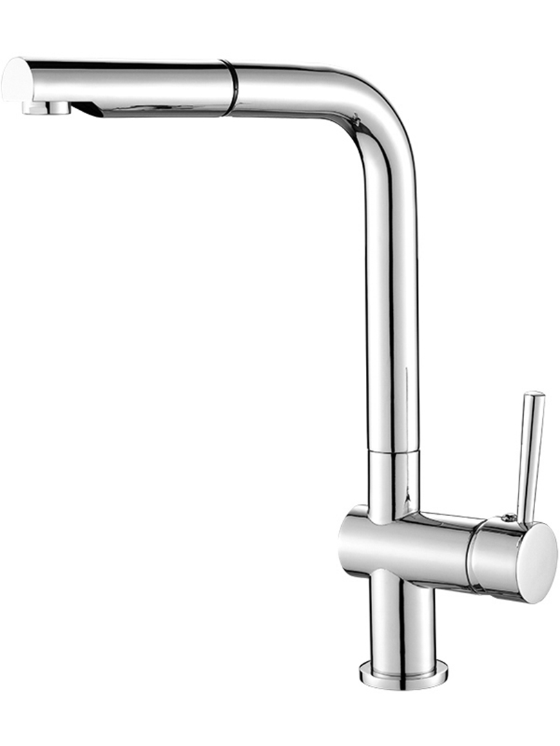Laveo Luna rubinetto da cucina verticale cromo BLZ069D