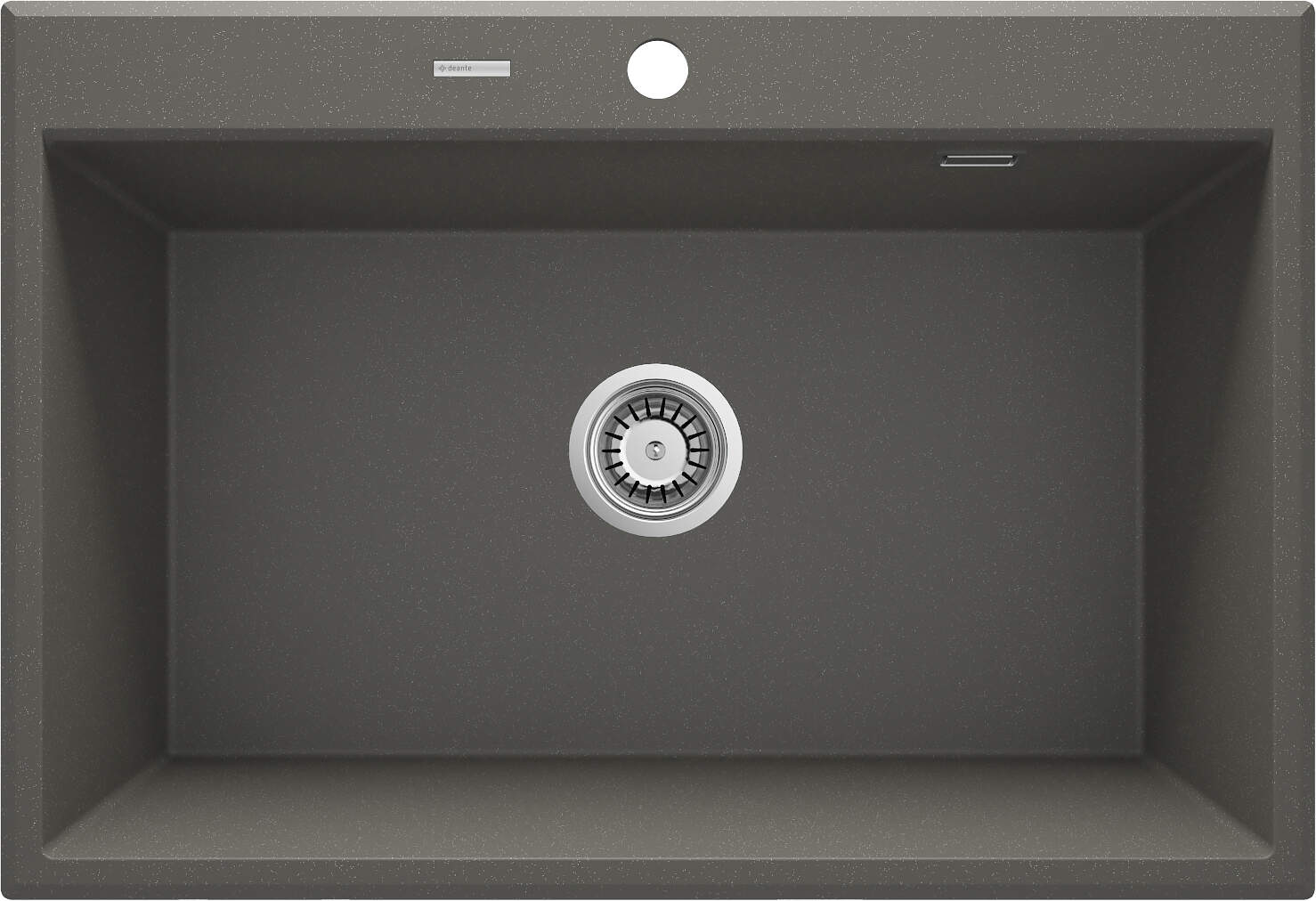 Deante Eridan lavello in granito 70x52 cm antracite ZQE_T103