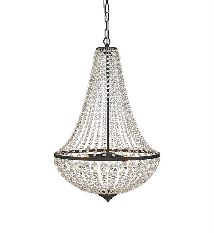 Markslöjd Gränsö lampada sospesa 3x40 W nero-trasparente 107028
