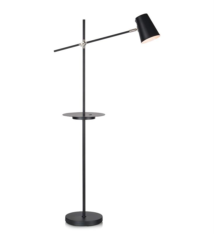 Markslöjd Linear lampada da terra 1x40 W nero 107307