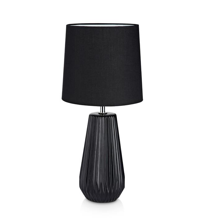 Markslöjd Nicci lampada da tavolo 1x40 W nero 106624