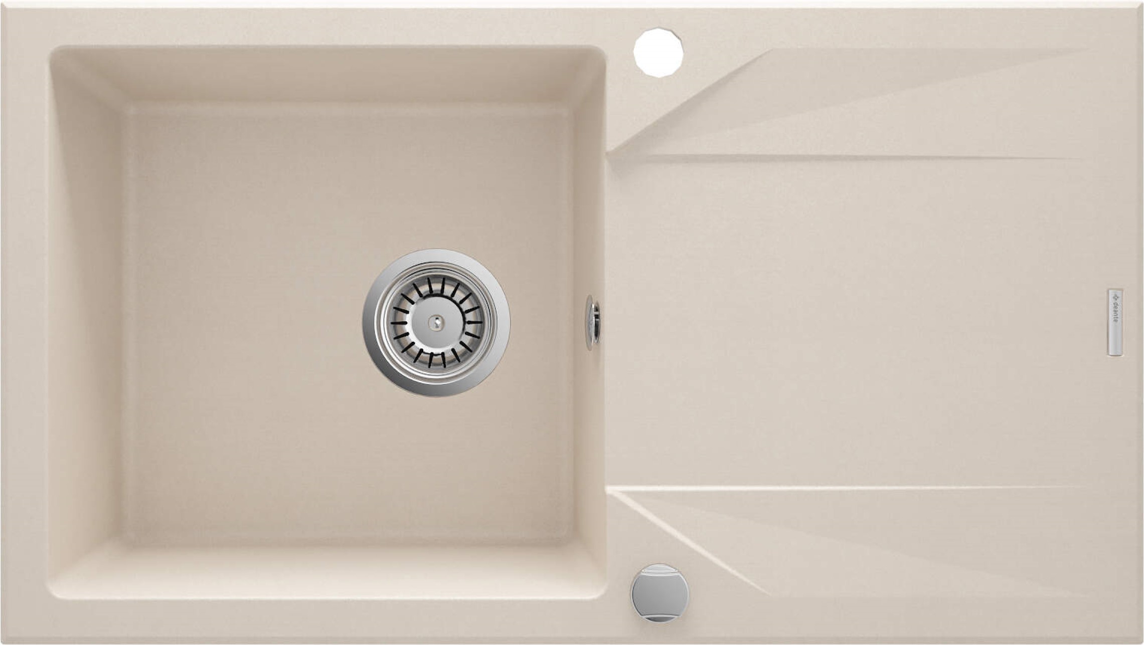 Deante Evora lavello in granito 78x44 cm beige ZQJ_5113