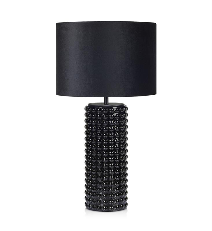 Markslöjd Proud lampada da tavolo 1x60 W nero 107483