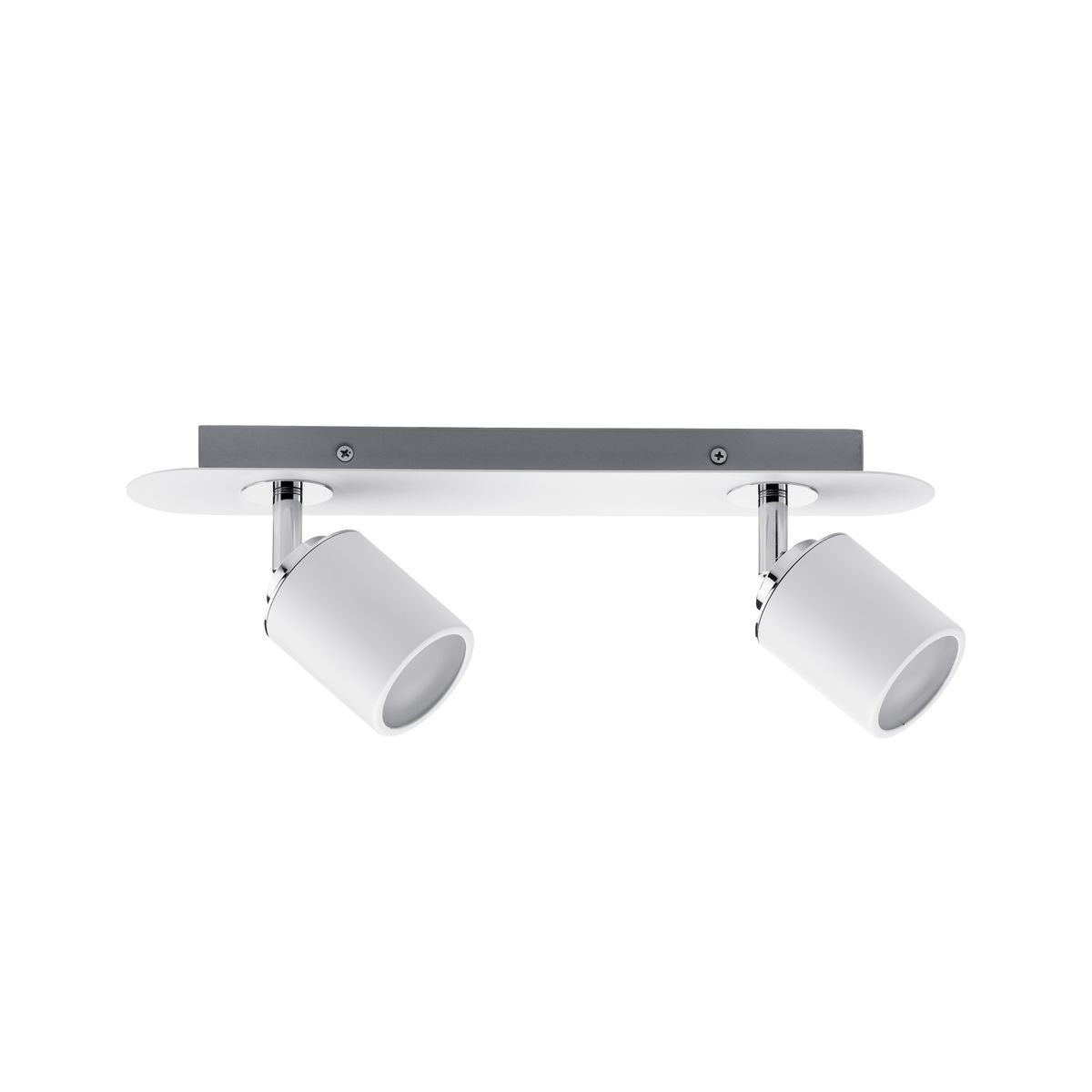 Paulmann Spotlight lampada da parete 2x10 W bianco-cromo 66718