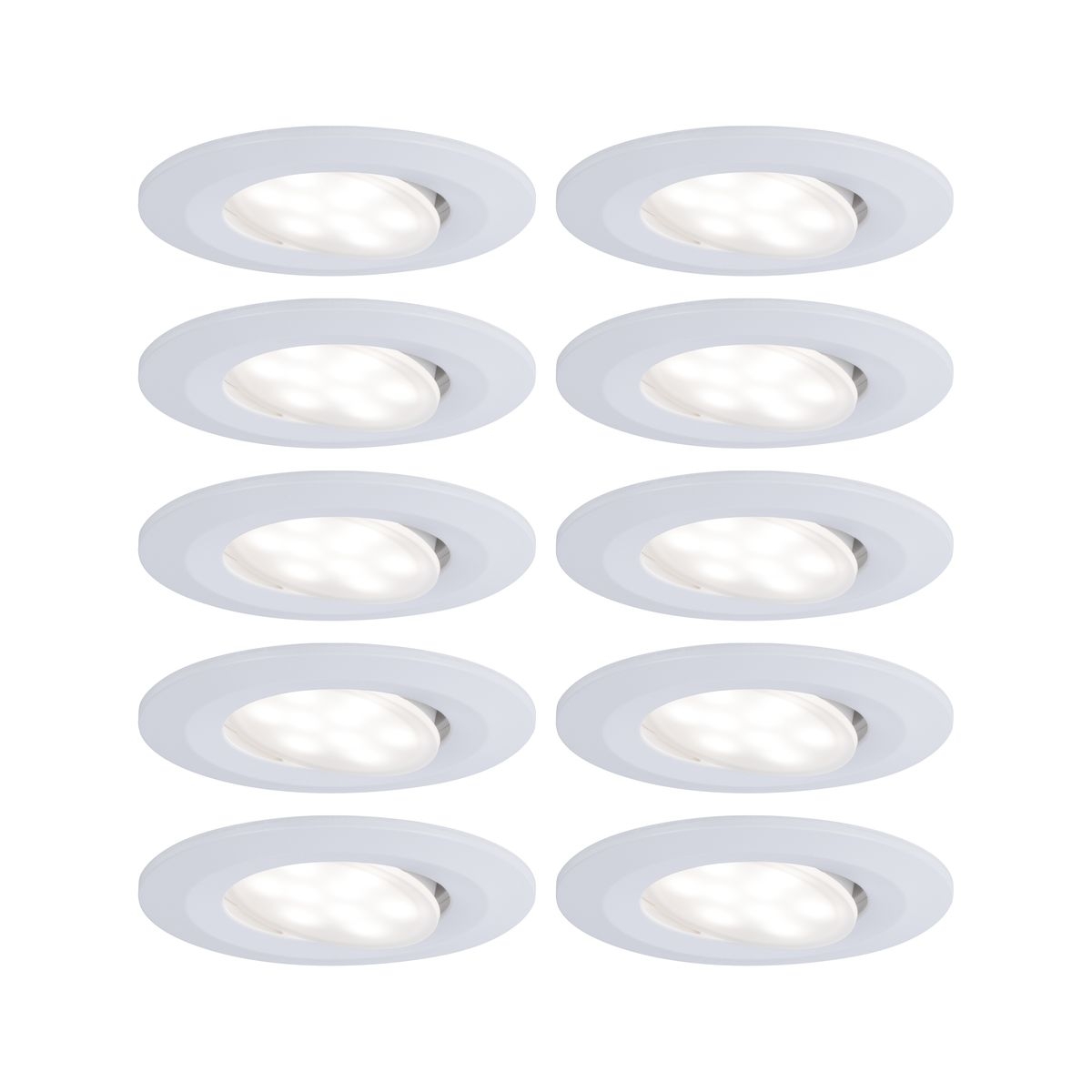 Paulmann Calla lampada da incasso x6.5 W bianco 99924