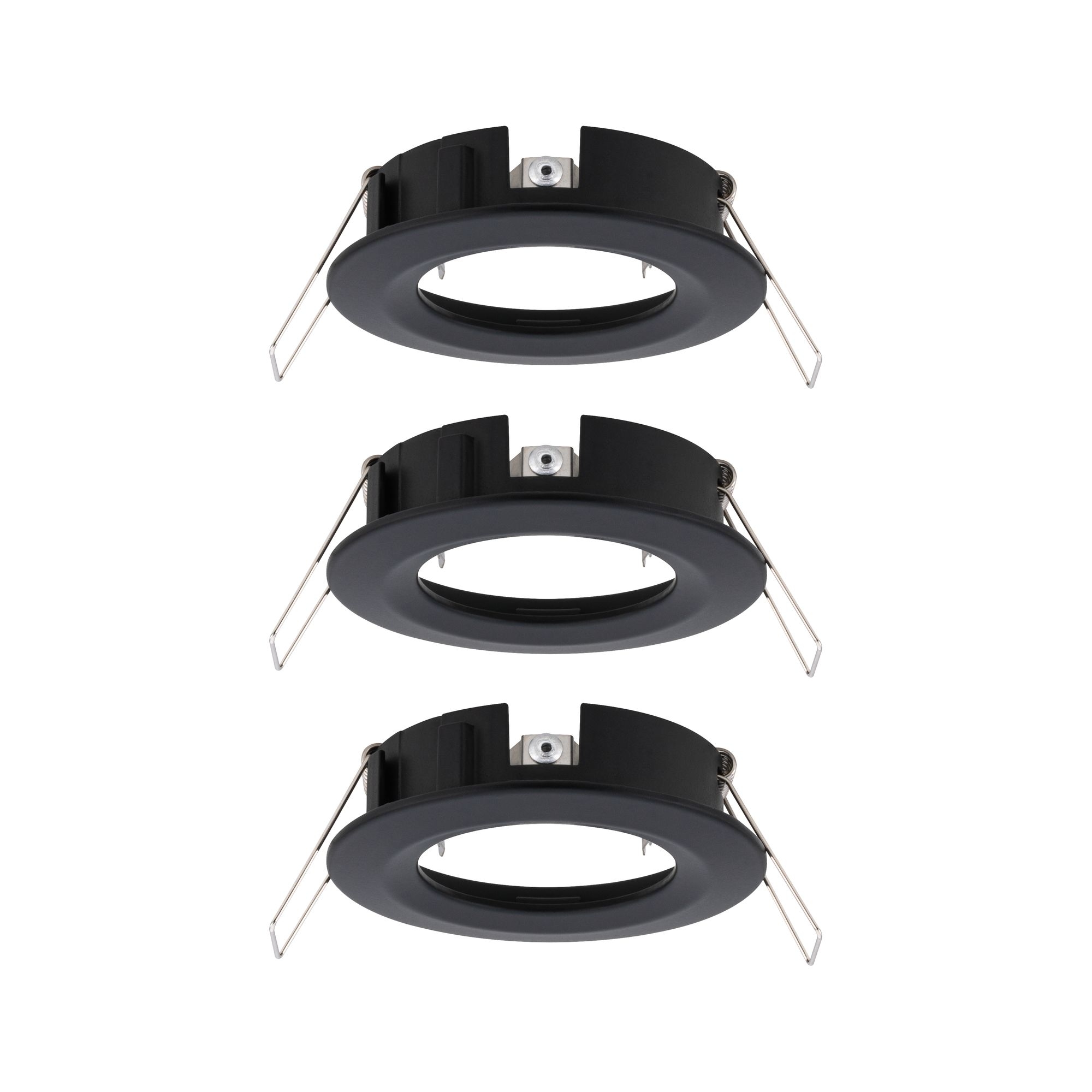 Paulmann Choose lampada da incasso 3x10 W nero 92481