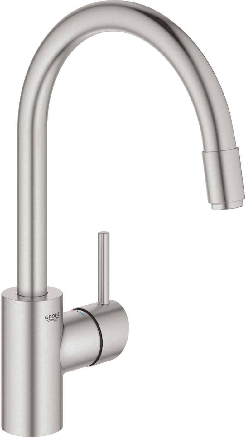 Grohe Concetto rubinetto da cucina verticale SuperSteel 32663DC3